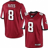 Nike Men & Women & Youth Falcons #8 Yates Red Team Color Game Jersey,baseball caps,new era cap wholesale,wholesale hats